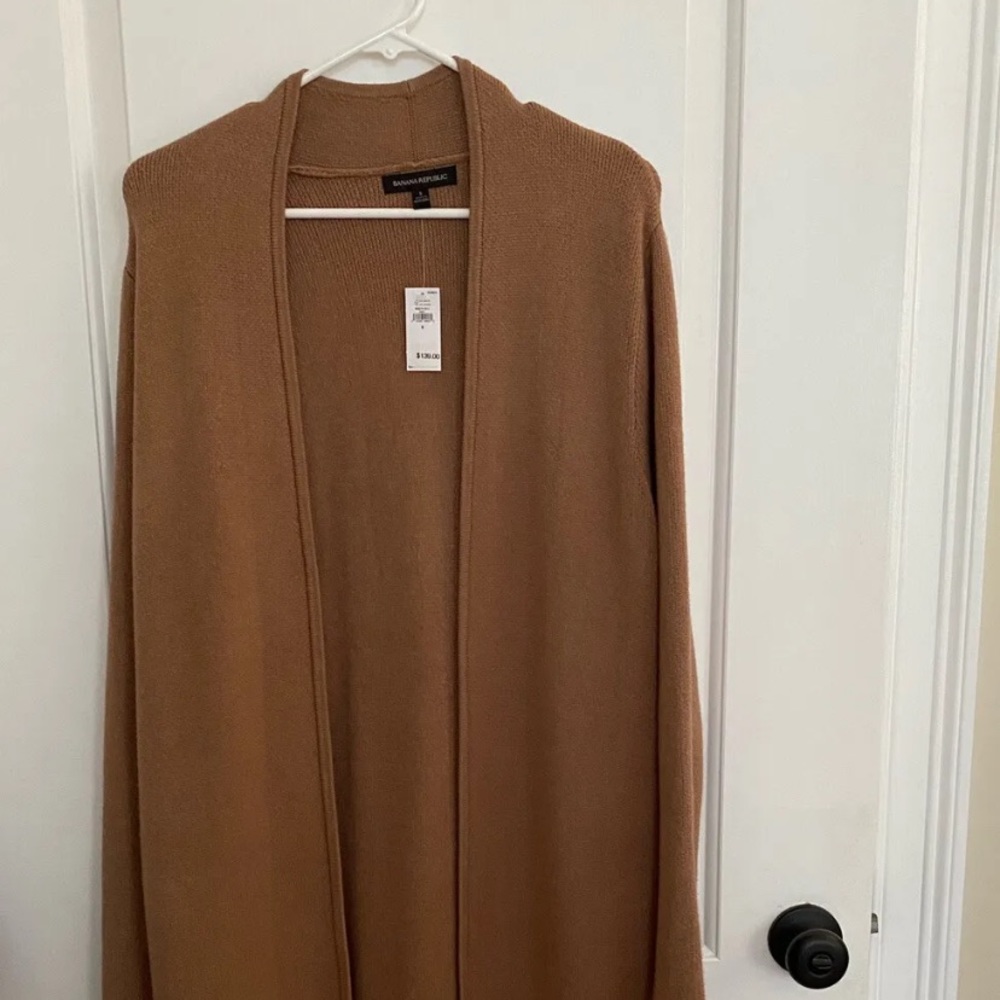 Banana Republic Birdseye duster coatagin - Picture 3 of 6